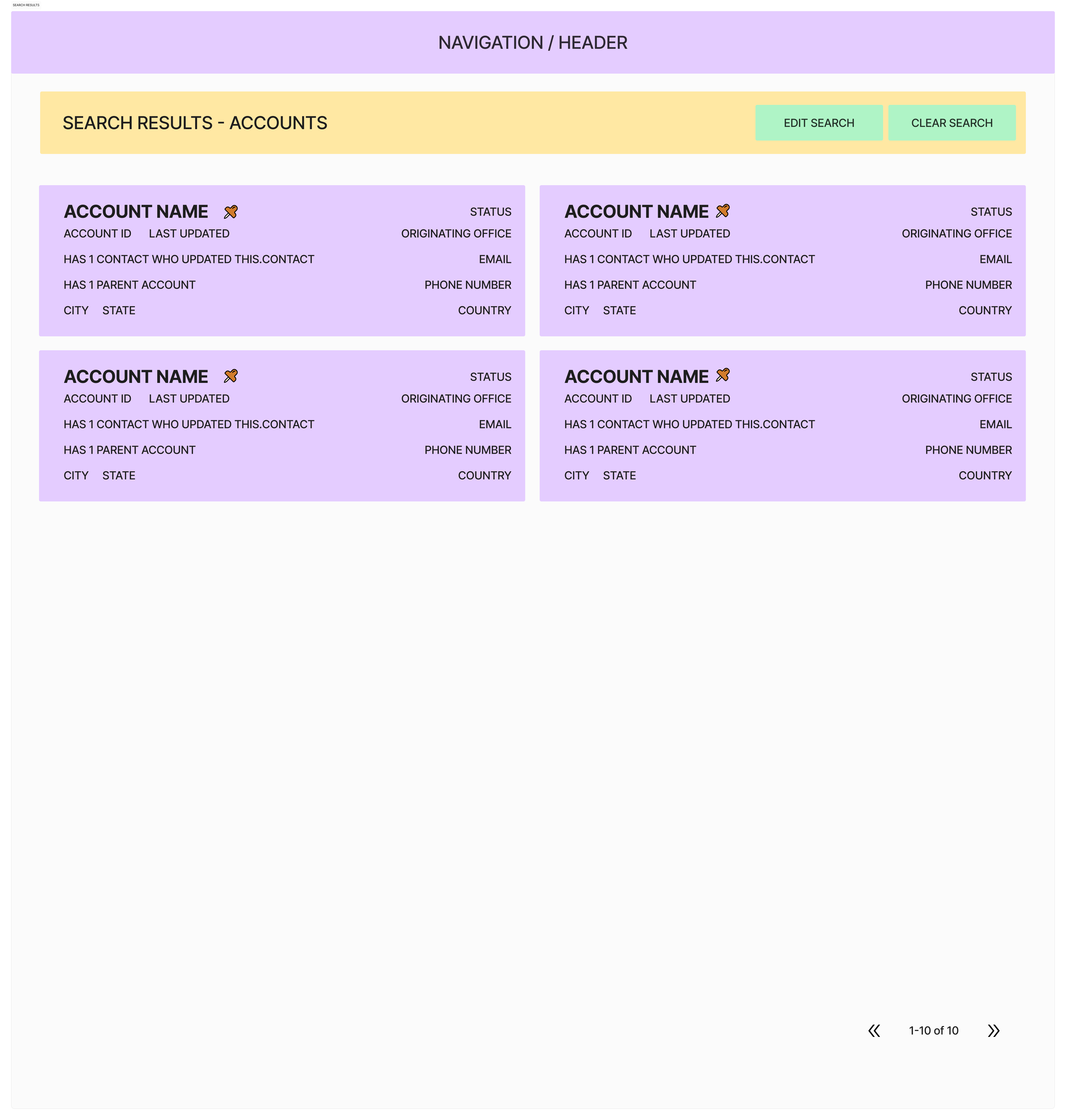 Search results exploration